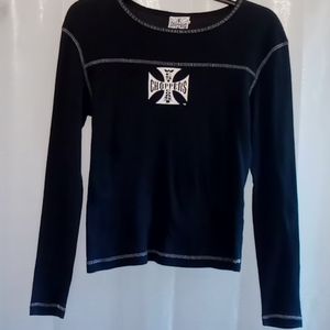 West Coast Choppers Jesse James Top Size M